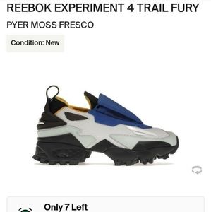 Reebok x Pyer Moss Trail Fury Experiment 4 (Frescos) Size 11 Men